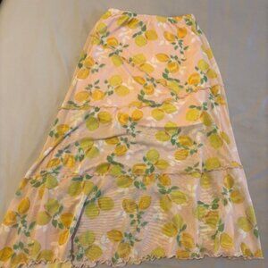 See you Monday lemon skirt